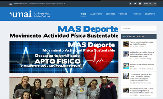MAS Deporte - Movimiento Actividad Física Sustentable